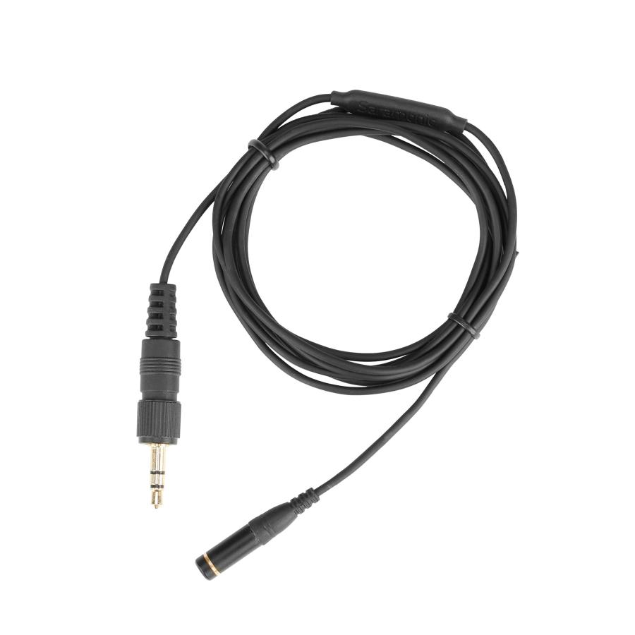 Saramonic Premium 4mm Omnidirectional Lavalier Microphone for Saramonic, Sennheiser, Rode, Azden, Nady, Senal, Boya ＆ More Wireless Transmitters ＆ R