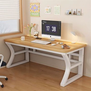 【匠俱】電腦桌-140x60x75cm(臺式書桌 辦公桌 簡易學習寫字桌 家用臥室桌子工作臺)
