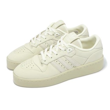 adidas 休閒鞋 Rivalry Lux Low 女鞋 米白 奶油白 復古 愛迪達 IH0350