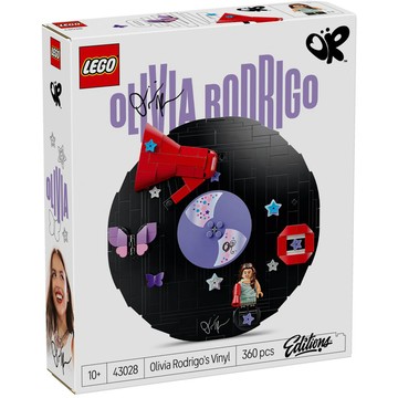 【必買站】樂高 LEGO 43028 奧莉維亞．羅德里戈的黑膠唱片 樂高® Editions系列