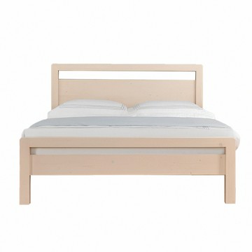 傢俱工場-尚水 雙人5尺實木床台 (可調式床台/床架/高腳床/雙人床/床底)象牙白