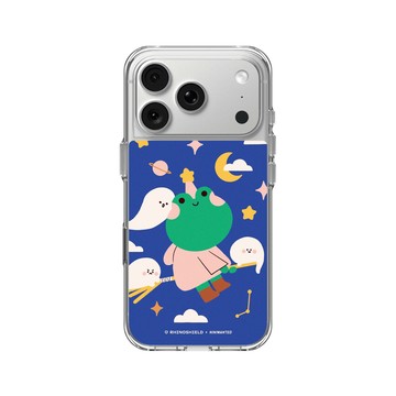 iPhone 18 Pro Clear Case（相機按鈕） 透明 - Niniwanted - Frog Wizard