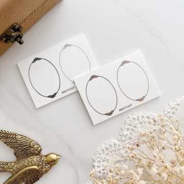 簡約邊框記事本