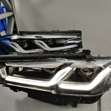 (質量保固）21~23款BMW 5系大燈G38LED大燈總成原廠原裝頭燈
