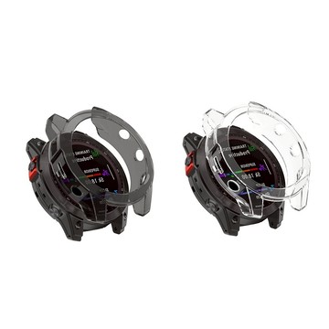 【TPU透明殼】適用 Garmin Fenix E 47mm通用 手錶 半包 保護殼 清水套 軟殼