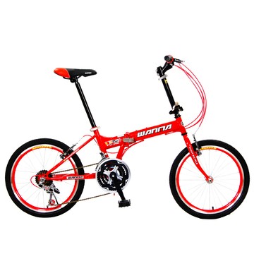 WANMA 聯名品牌20吋24速城市穿梭折疊車-W104 -DIY組裝