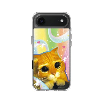 iPhone Air Clear Case（相機按鈕） 透明 - Shrek - 炙熱的眼神-鞋貓