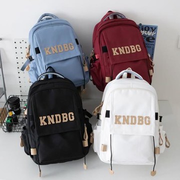 日系大容量電腦背包書包女高顏值男初中生高中生大學生旅行雙肩包