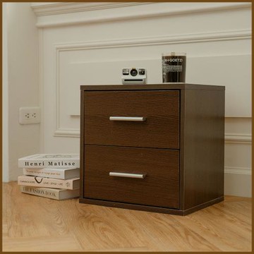 【ikloo宜酷屋】系統雙抽一格櫃(木質櫃)