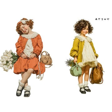 【4 月新品 1】08-121-0051 人物貼紙 春日復古