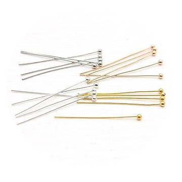 🔥臺灣出貨🔥(200個)1.8mm球針2/3cm圓頭針diy手工飾品配件材料串珠針珠花針