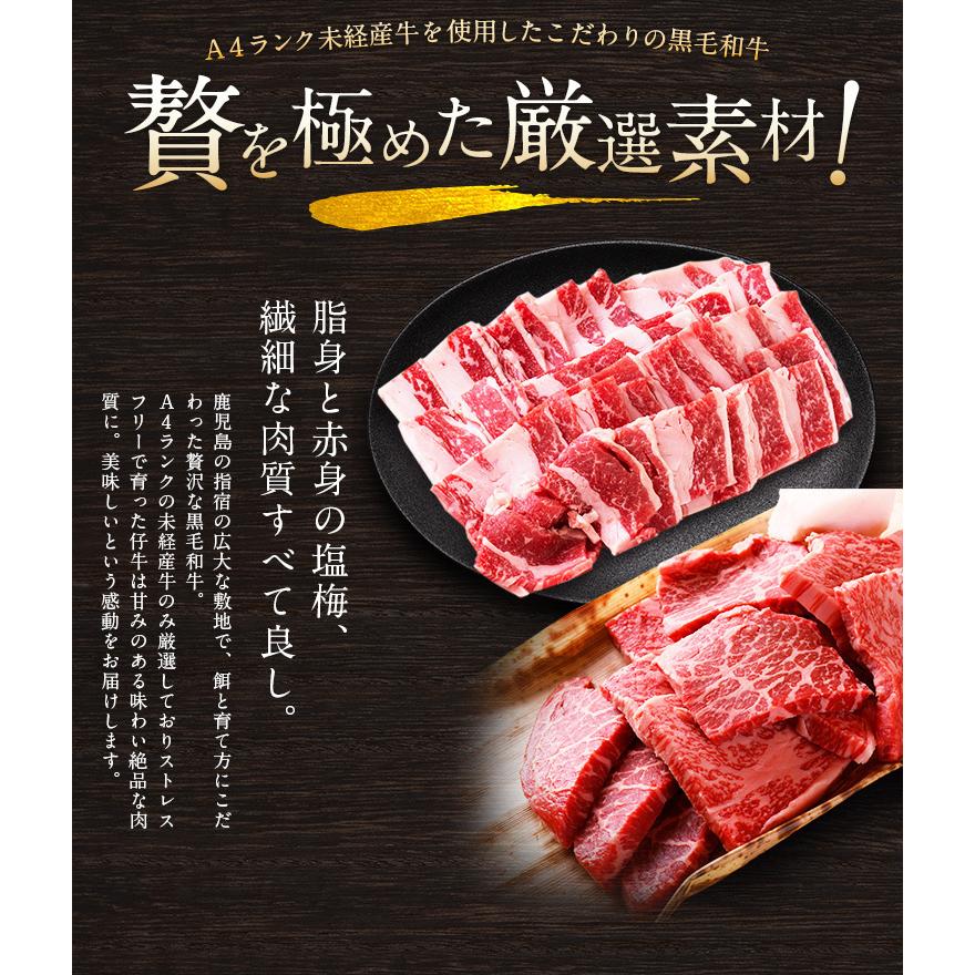 肉 牛肉 和牛 ギフト 黒毛和牛 鹿児島県産 モモ バラ 1kg (各500g) 黒毛姫牛 焼肉 内モモ バラ肉 セット 国産 送料無料 贈り物 お取り寄せグルメ 高級 [産直]