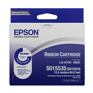 EPSON LQ-680 原廠色帶 C13S015535 / S015535《10入優惠》