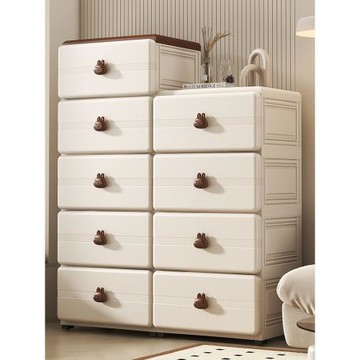 抽屜式收納箱塑料家用收納柜多層儲物箱盒衣服置物柜衣物整理盒子