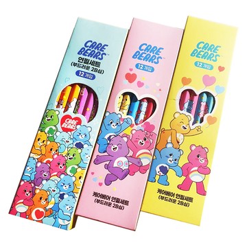 鉛筆 彩虹熊 Care Bears 小熊六角鉛筆 36入