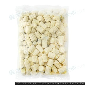 切塊-熟凍玉米筍段(1kg/包)#切段-1G2A【魚大俠】AR039