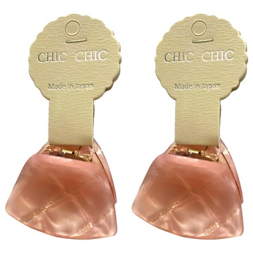 CHIC CHIC 日本造型抓夾 SY12868 2入/組 日本製造  三角粉  1組
