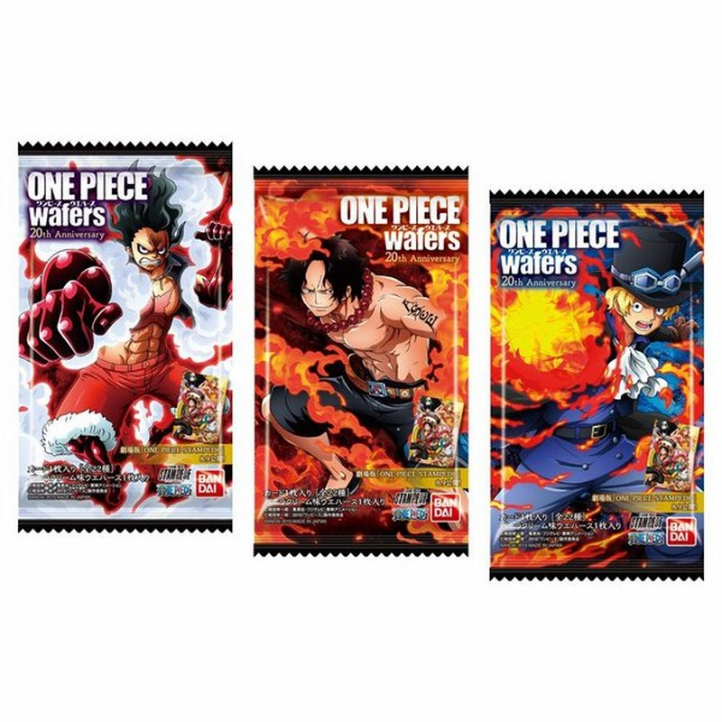 ワンピースウエハース th Anniversary Box 個入り 食玩 ウエハース From Tv Animation One Piece 通販 Lineポイント最大0 5 Get Lineショッピング