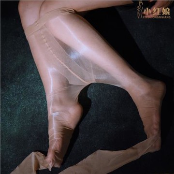 極光絲襪超薄透T襠油亮高光連褲襪高密絲滑防勾清香閃亮反光襪褲