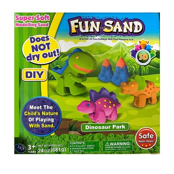 【啾愛你】動力沙玩具組(681g-恐龍)加贈補充包