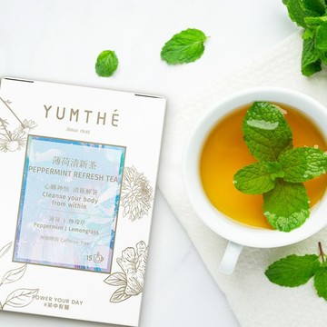 Yumthe漾草方 薄荷檸檬草清新茶 1.5g x 15茶包/盒