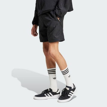 【ADIDAS】2000 SHORTS 短褲 男 黑色-JC6222