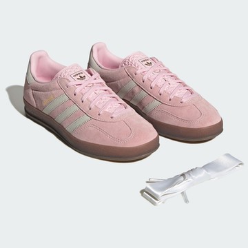【adidas 愛迪達】 GAZELLE INDOOR 運動休閒鞋 德訓鞋 滑板 復古 女鞋 - Originals JI2716