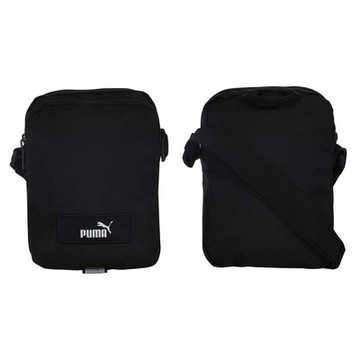 PUMA ACADEMY側背小包-臀包 斜背包 側背包 09069901 黑白