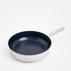 Neoflam Edge陶瓷塗層蜂巢不鏽鋼炒鍋28cm 藍