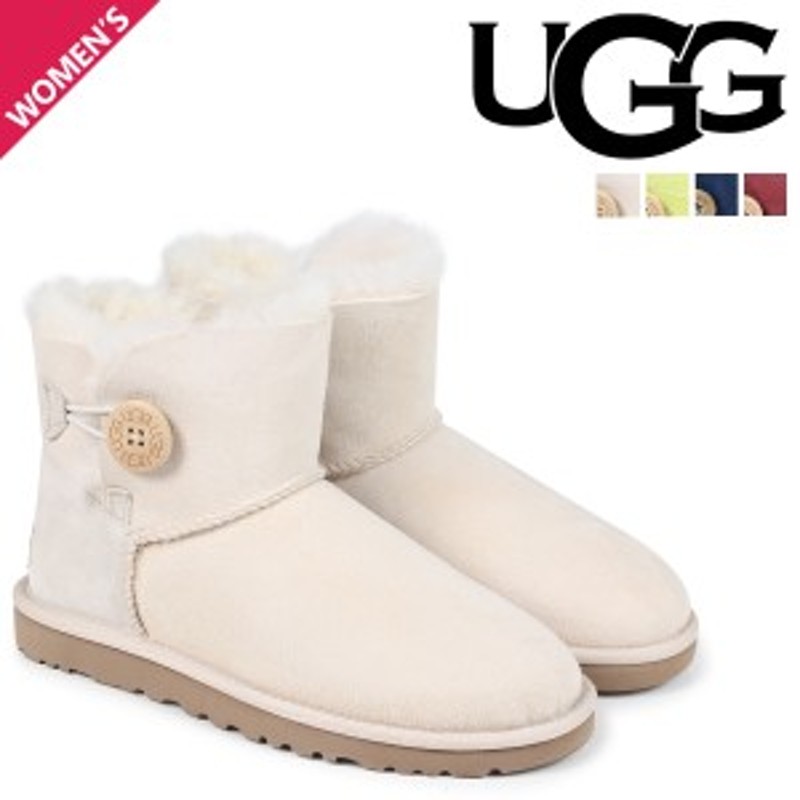 UGG アグ ムートンブーツ ベイリーボタン ミニ レディース WOMENS MINI