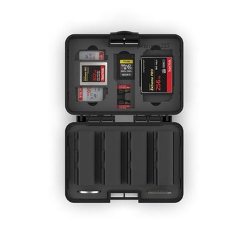 【五金 熱銷】專業數碼相機電池收納盒SD卡收納,防撞防潮可同時容納多電池 優選