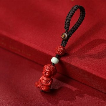MoonDy 鑰匙扣款 招財納福 辟邪手鍊 鑰匙圈吊飾 白松石 男女同款 護身符 023