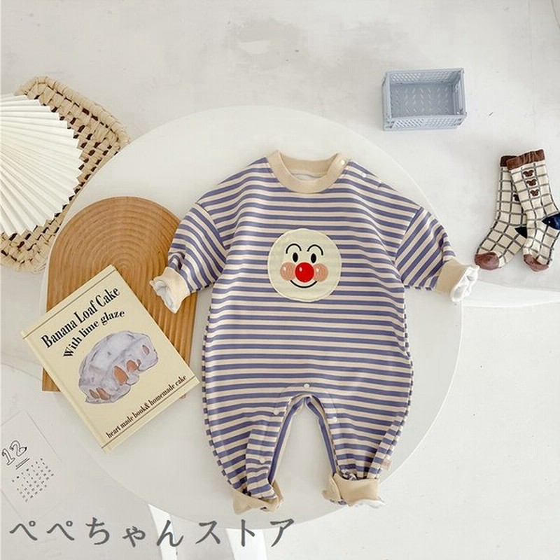 アンパンマン 服 安い 80 90 1cm ベビー服 女の子 男の子 新生児 セットアップ キッズ 秋冬 キャラクタ 裏起毛 子供服 トップス トレーナー 0111 通販 Lineポイント最大get Lineショッピング