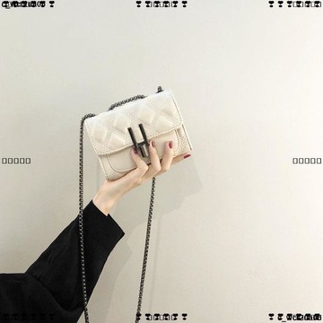 超實惠 九 女包斜挎包 單肩包 側背包 斜背包 超火小包包女ins小眾新款時尚菱格鏈條斜挎包夏季迷你小方包