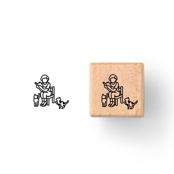 本日印章－讀書