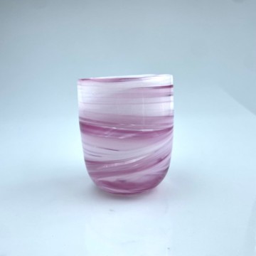 櫻雲杯 手作玻璃杯 純手工吹製