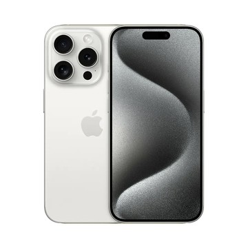 iPhone 15 Pro Max 256G白鈦金屬+殼貼組