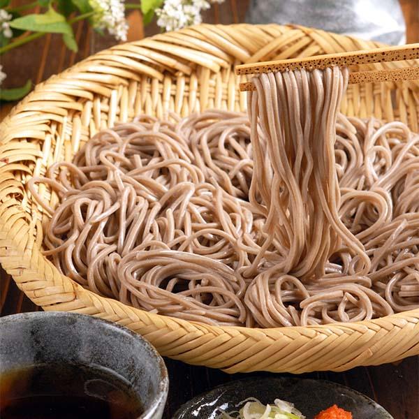 お歳暮 2023 グルメ ギフト 蕎麦 常温 北舘製麺 八幡平やまいもそば 200g×8