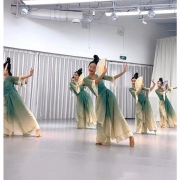 初中生古典舞飄逸身韻紗衣演出服