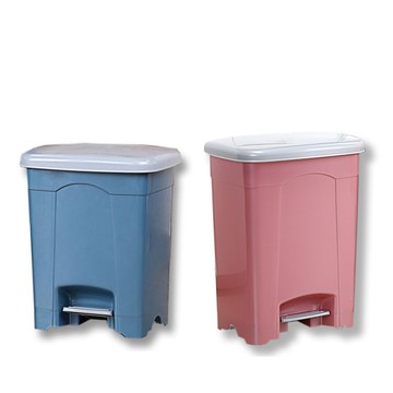 KEYWAY 【真心良品】 潘森腳踏式垃圾桶(15L+25L)2入組