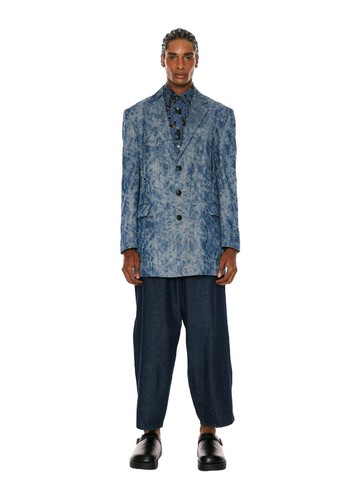 Patterned Tailored Blazer