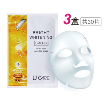 U CARE C23.8亮白絲光面膜 30片