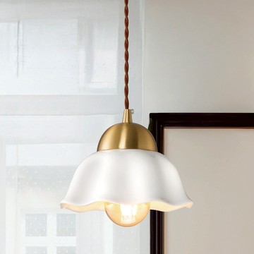 E27 陶瓷單吊燈 B18-55-61032