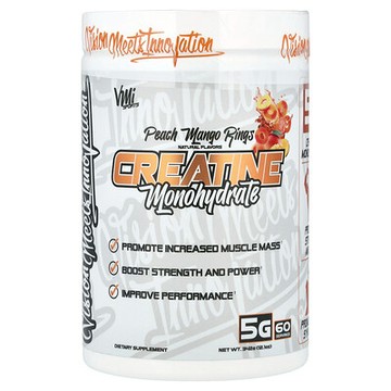 VMI Sports, 一水肌酸，桃子芒果環，12.1 盎司（342 克）