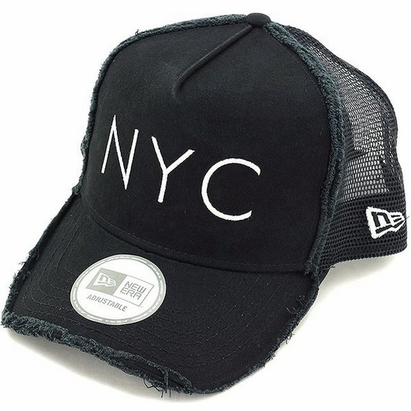 ニューエラ Nyc ダメージ加工 メッシュキャップ Newera メンズ レディース 9forty D Frame Trucker Damaged Nyc Cap 11229019 Ss16 通販 Lineポイント最大0 5 Get Lineショッピング