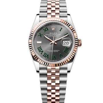 ROLEX 勞力士 126231 熱門綠羅馬面五珠帶 36MM