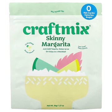 Craftmix, 細長瑪格麗特，12 包，每包 0.11 盎司（3 克）