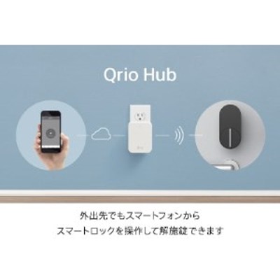 ふるさと納税 Qrio Lock ＆ Qrio Hub セット 暮らしをスマートにする