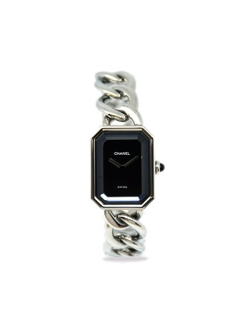 CHANEL Pre-Owned - 1987 pre-owned Première 20mm - women - stainless steel - One Size - Silver