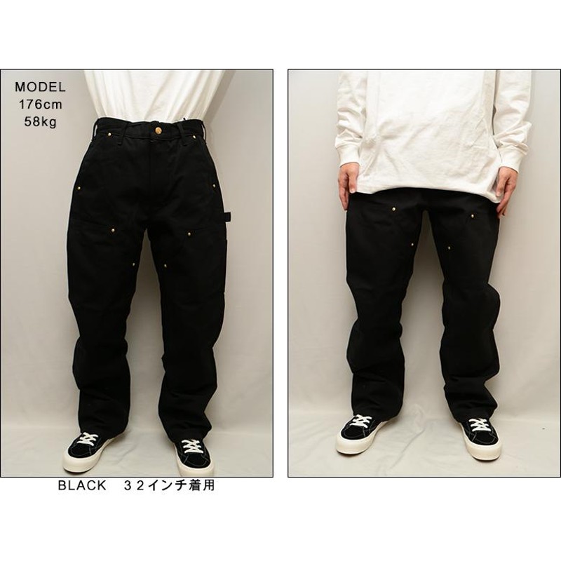 カーハート パンツ CARHARTT LOOSE FIT DUCK DOUBLE FRONT UTILITY WORK PANT ペインターパンツ  ワークパンツ ダブルニー ダック PANT B01 | LINEショッピング